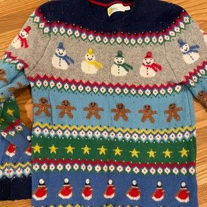 Mini Boden size 9/10 holiday sweater